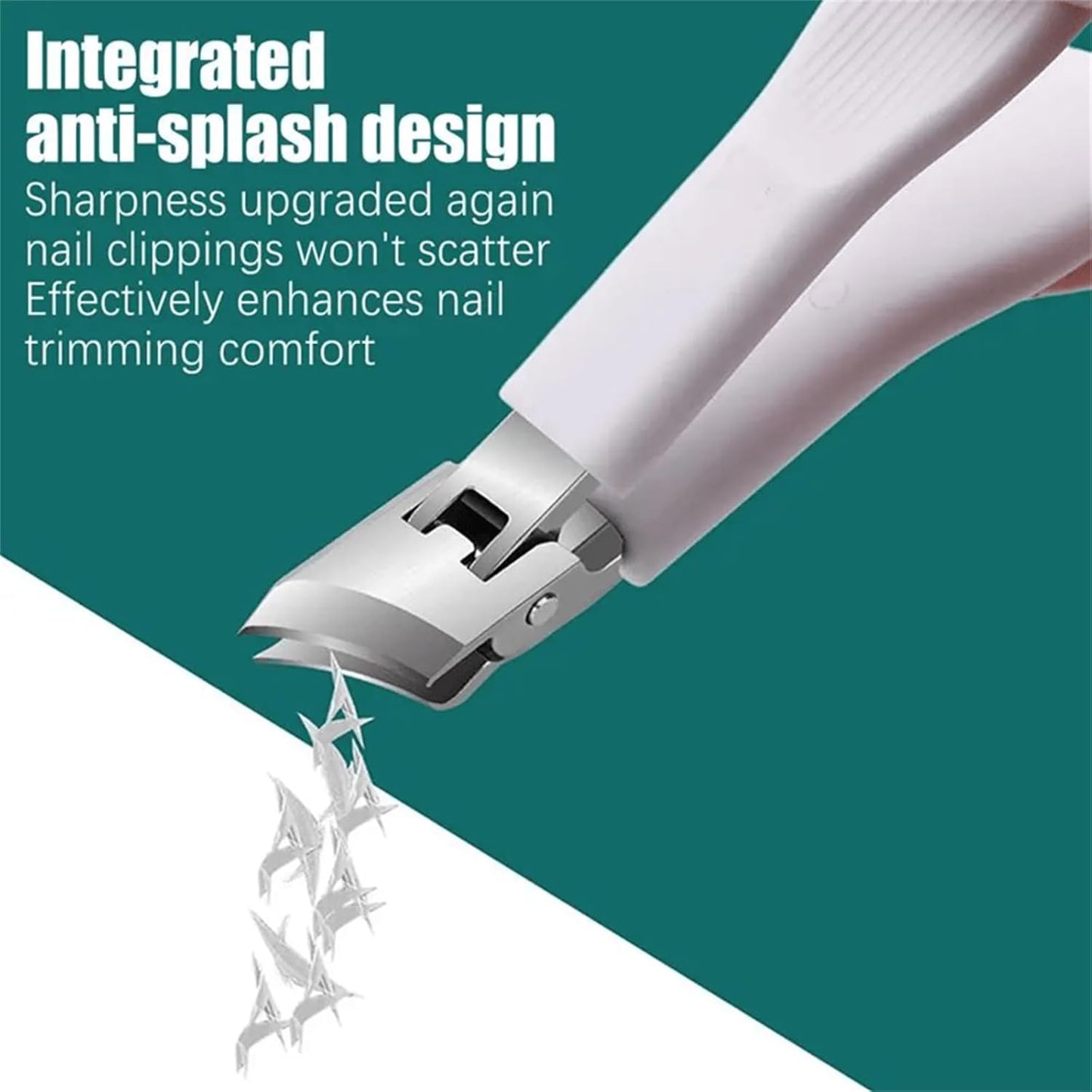 🔥Podiatrist-Recommended Nail Clippers - Ergonomic Angled Design for Toenails & Ingrowns - Limited 49% Deal