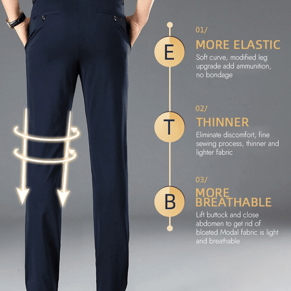 🔥Hot Summer Sale ~ All 50% off🔥High Stretch Men's Classic Pants👖