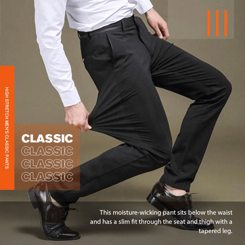 🔥Hot Summer Sale ~ All 50% off🔥High Stretch Men's Classic Pants👖