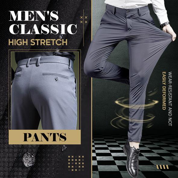 🔥Hot Summer Sale ~ All 50% off🔥High Stretch Men's Classic Pants👖