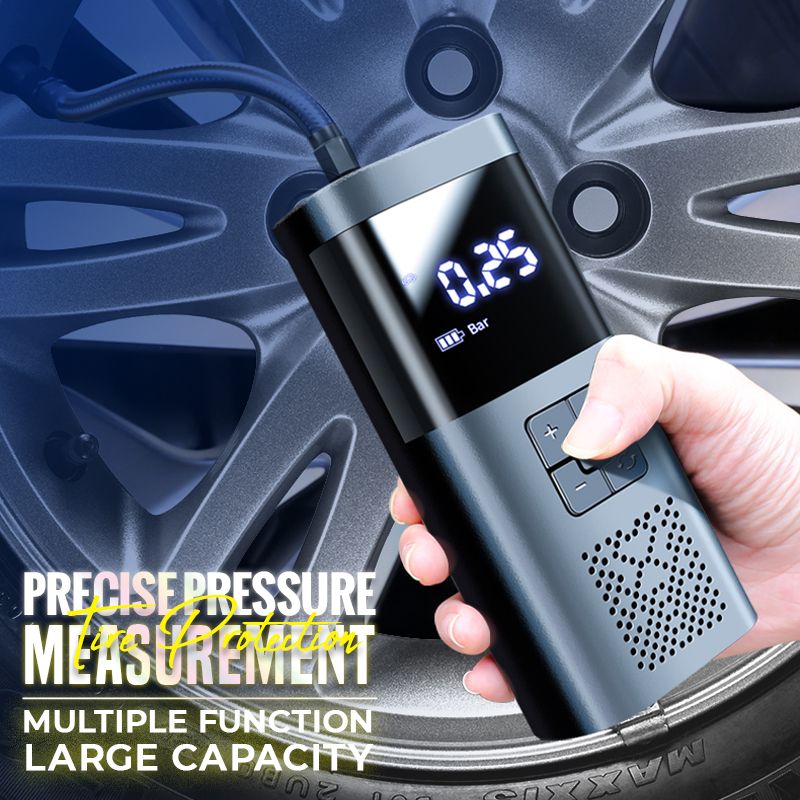 Digital Display Car Tire Inflator Pump
