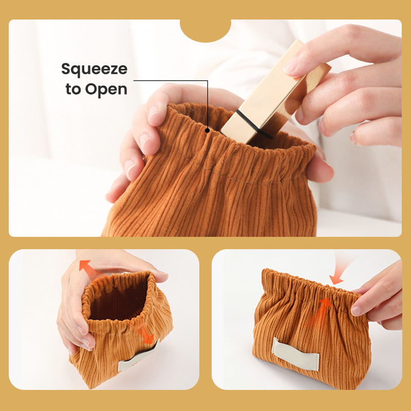 Buy 3 Get 2 Free👜Mini stretch corduroy storage bag🎁