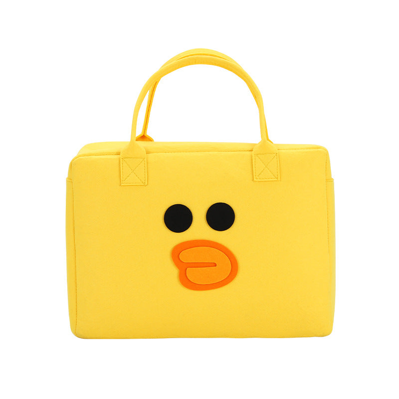 đ2025 HOT SALEđCartoon Felt Luggage Bag