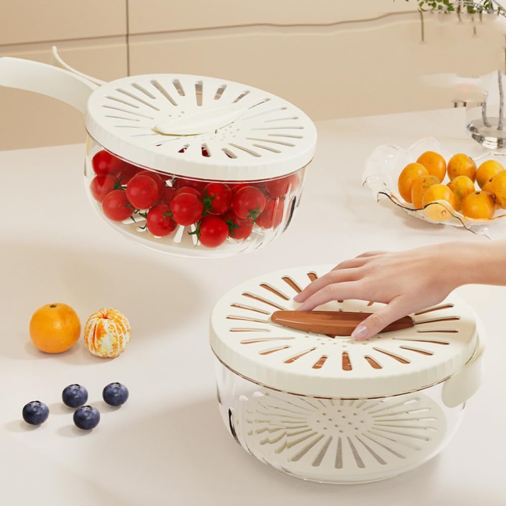 š„Hot Sale 62% Off New Draining Basket With Lid