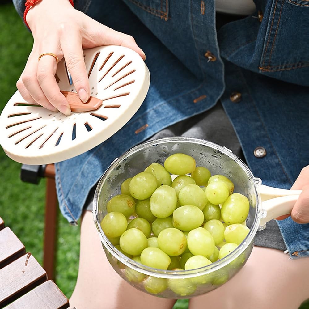 š„Hot Sale 62% Off New Draining Basket With Lid
