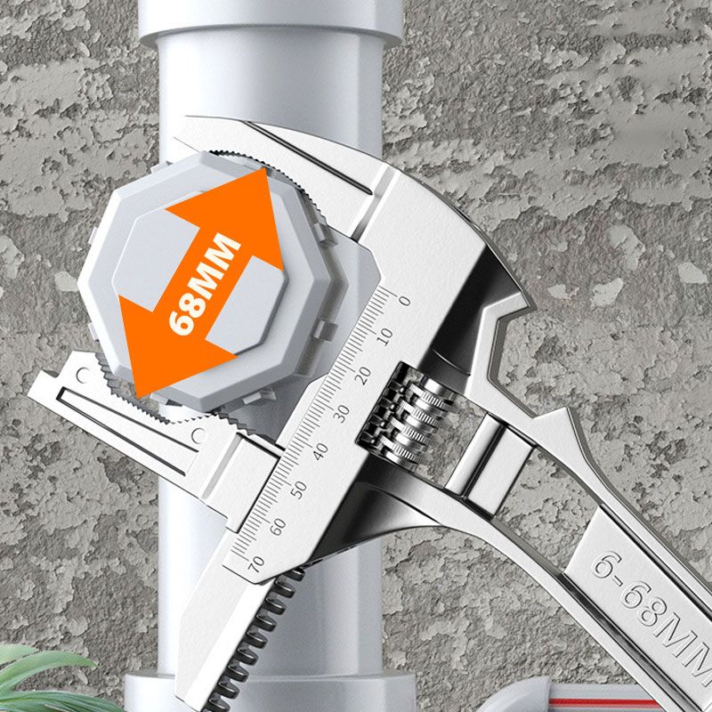 💥Reversible sink wrench with 6-68mm jaw opening