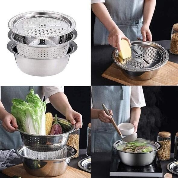 šHot Sale 49% OFFā³Germany Multifunctional stainless steel basin