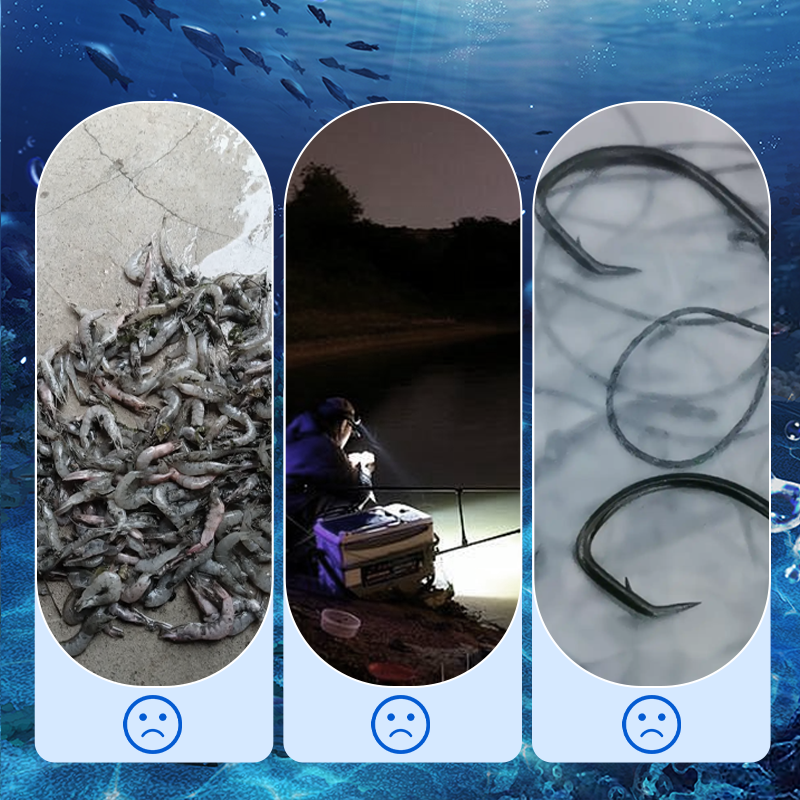 Luminous Live Shrimp Hook Set for Fishing