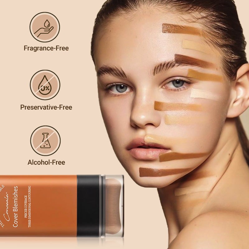 š„Hot Sale 66% OFFš„Instant Concealing Foundation Stick with Built-in Brush