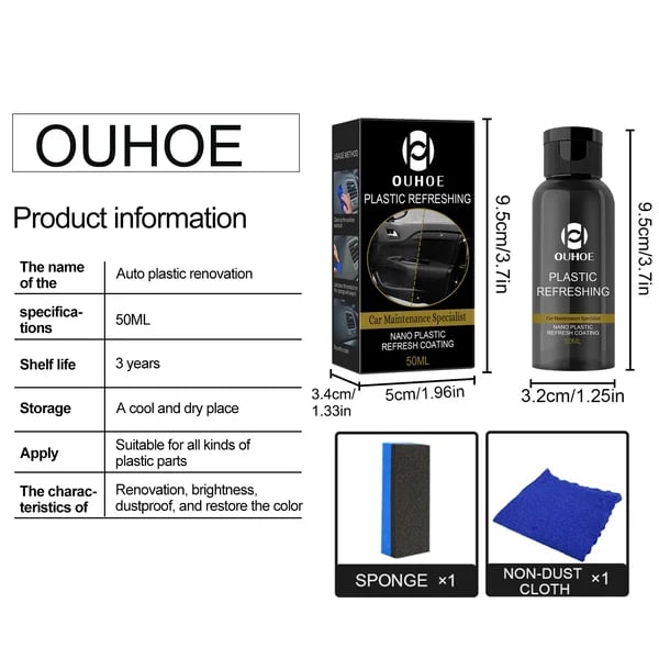 š„Buy 1 Get 1 Free š„Plastic Revitalizing Coating Agent