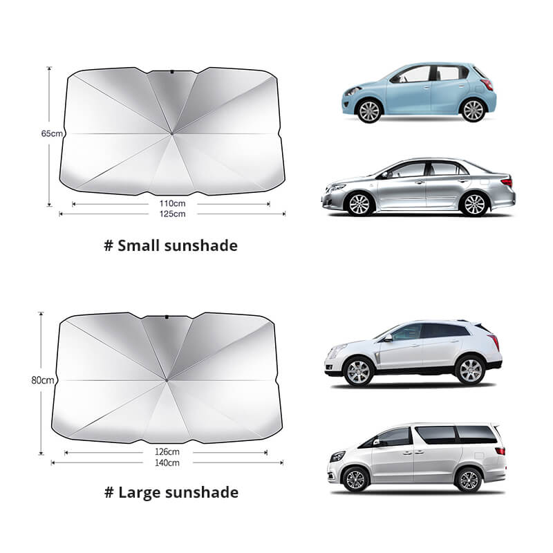 🔥Car Windshield Sun Shade Umbrella - Foldable Car Umbrella Sunshade Cover UV Block Car Front Window (Heat Insulation Protection) for Auto Windshield Covers Most Cars