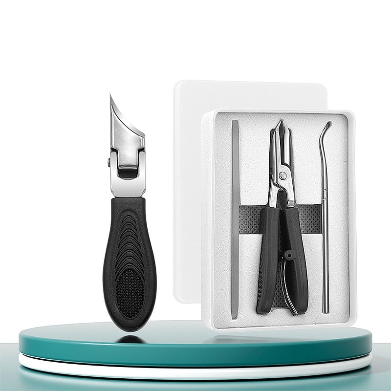 🔥Podiatrist-Recommended Nail Clippers - Ergonomic Angled Design for Toenails & Ingrowns - Limited 49% Deal