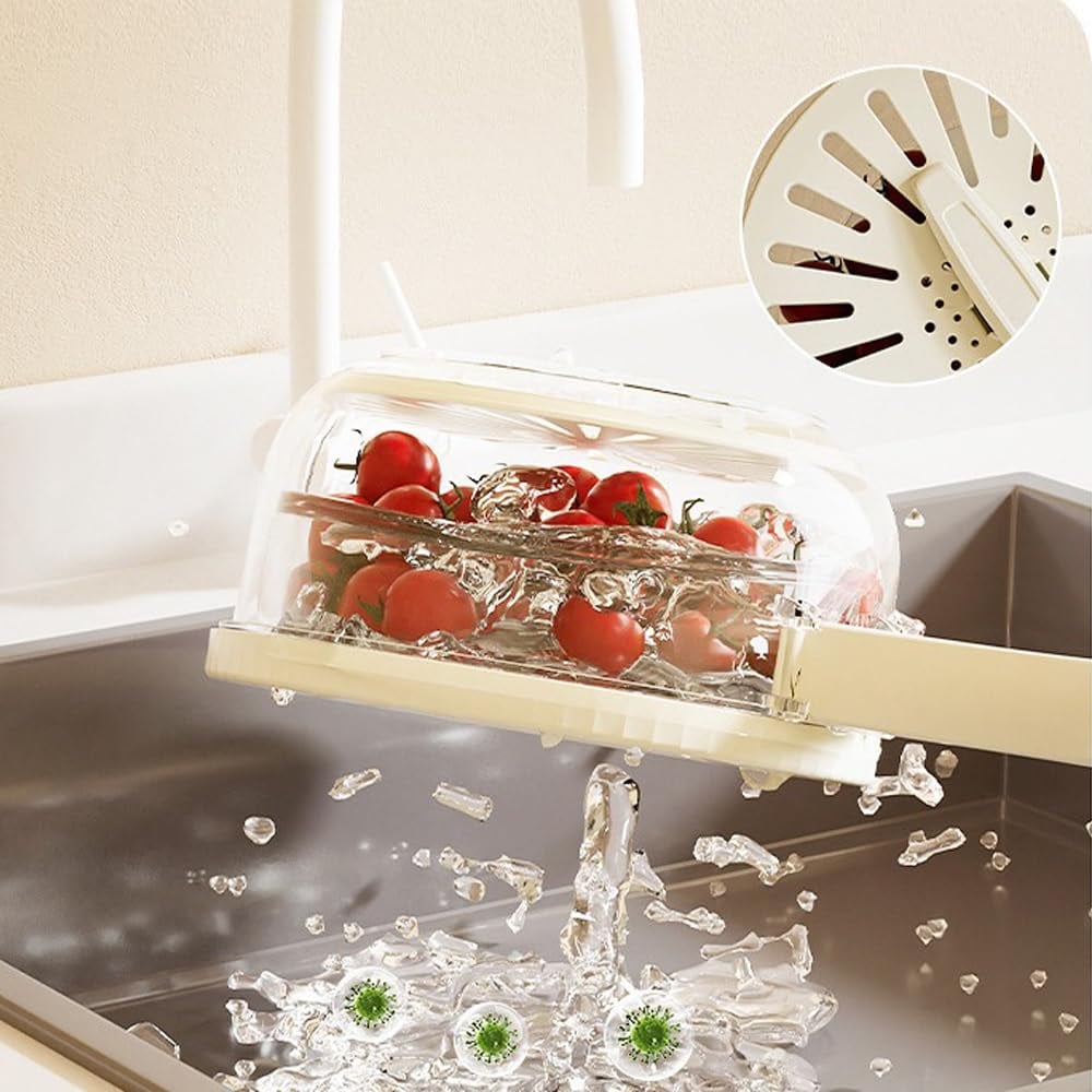 š„Hot Sale 62% Off New Draining Basket With Lid