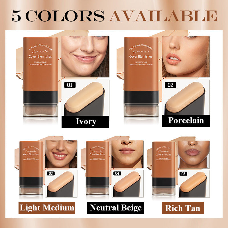 š„Hot Sale 66% OFFš„Instant Concealing Foundation Stick with Built-in Brush