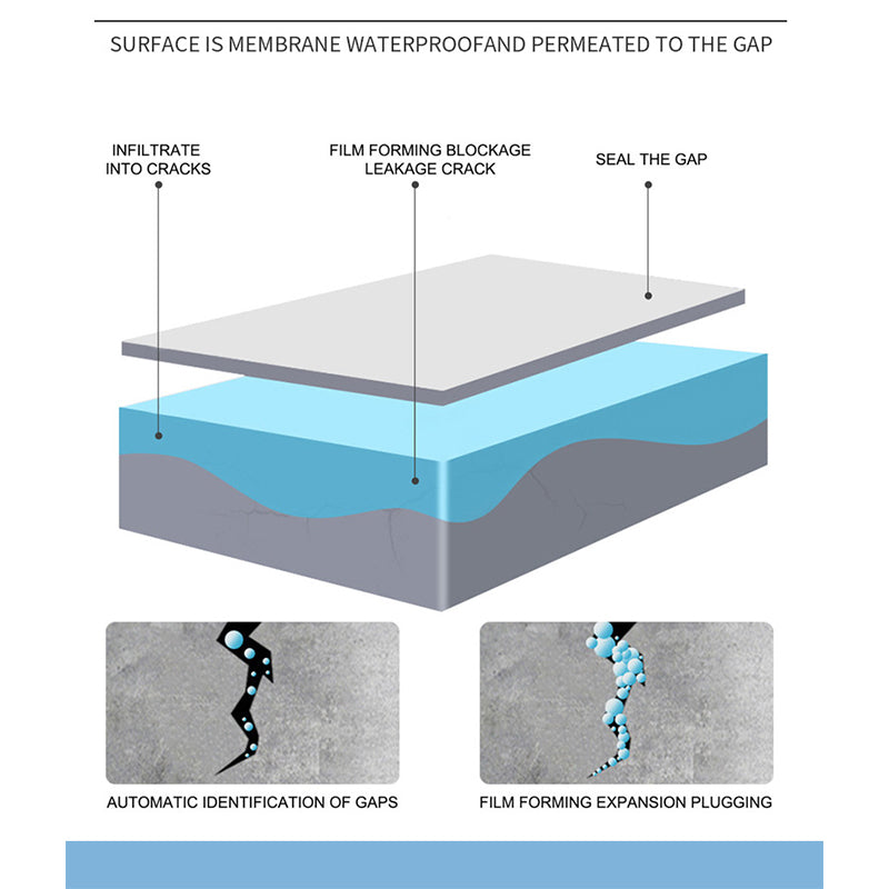 Multifunctional & Effective Transparent Waterproof Paint