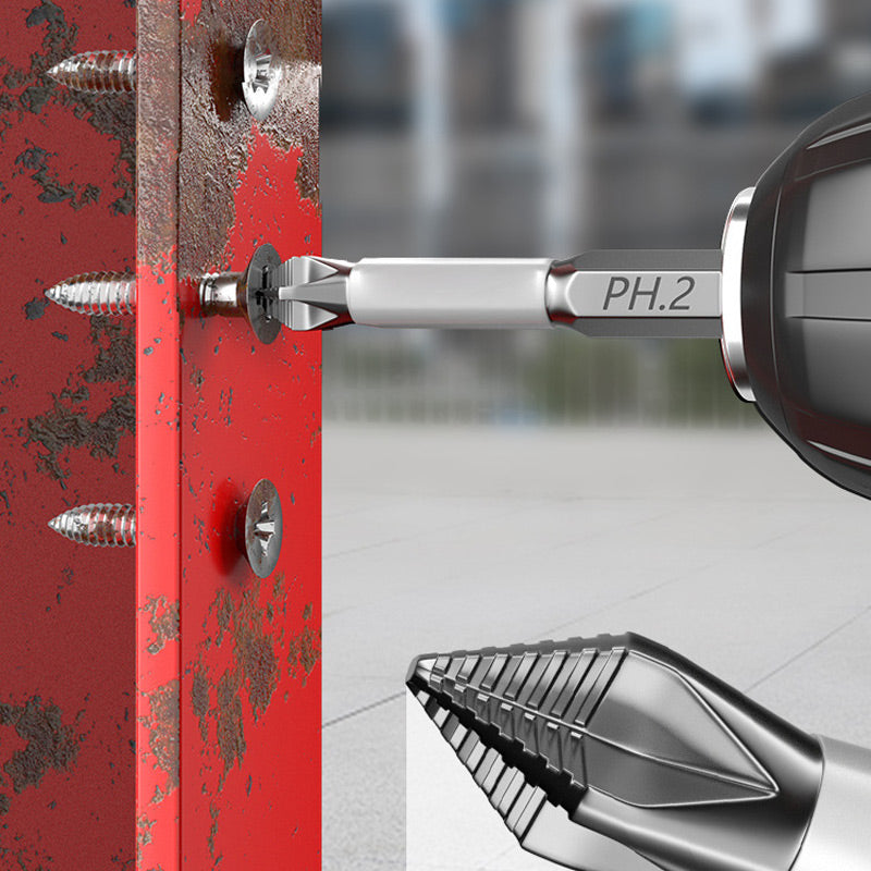 🔥2025 Hot New Product👉Tungsten steel strong magnetic electric screwdriver hexagonal shank setLimited⏳Time Special: 50%~75% —✈️Free Shipping 📦