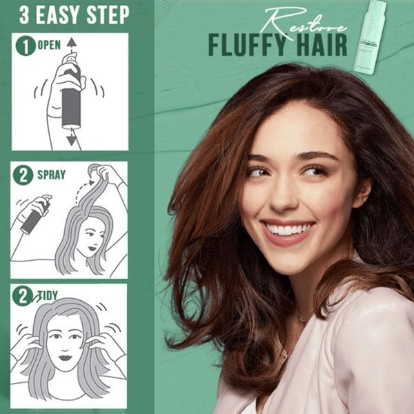 š„ Oil-Control Fluffy Volume Lift Hairspray