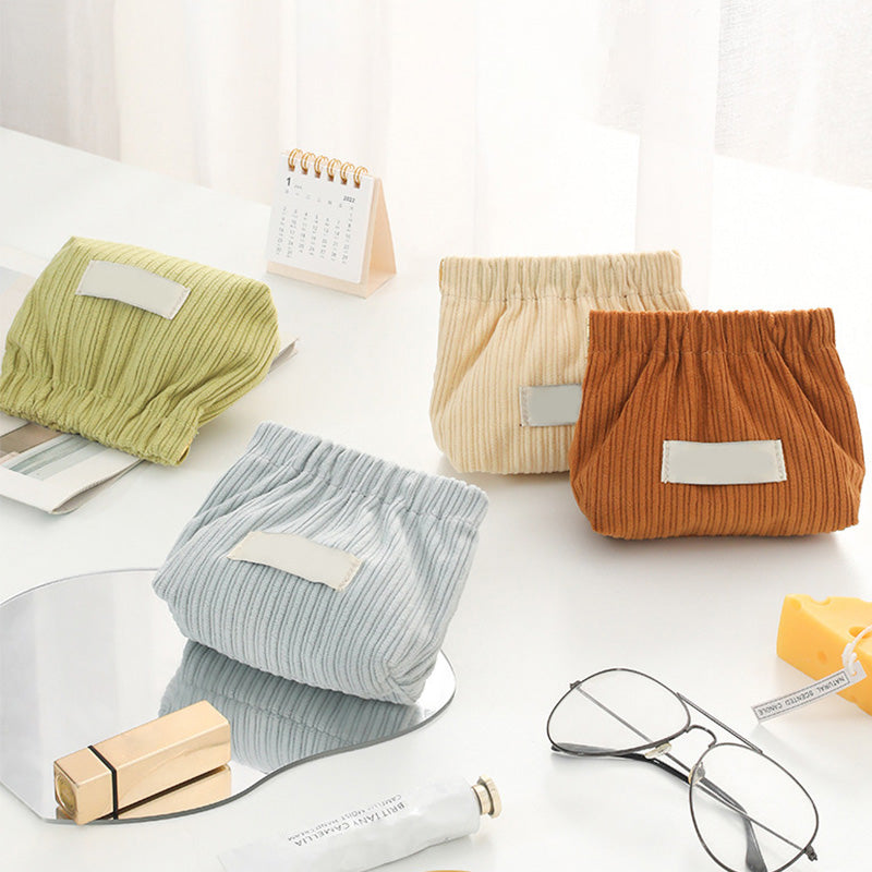 Buy 3 Get 2 Free👜Mini stretch corduroy storage bag🎁