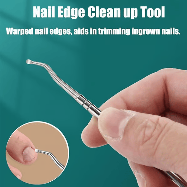 🔥Podiatrist-Recommended Nail Clippers - Ergonomic Angled Design for Toenails & Ingrowns - Limited 49% Deal