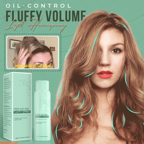 š„ Oil-Control Fluffy Volume Lift Hairspray