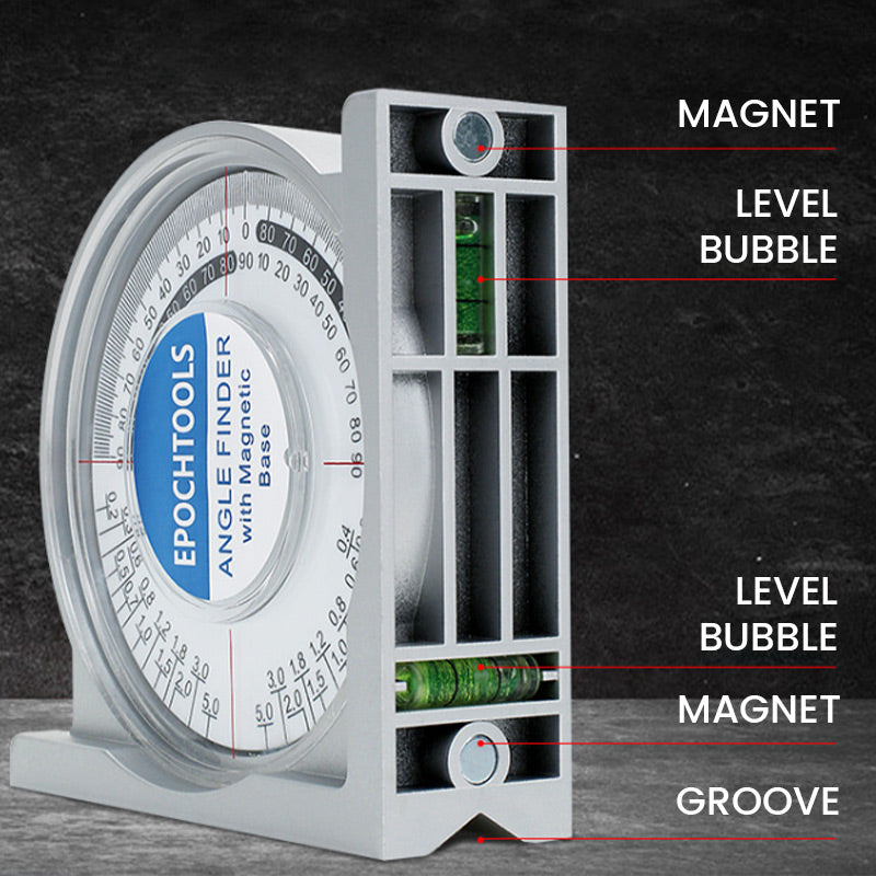 Multifunctional Strong Magnetic Leveling Angle Measuring Instrument