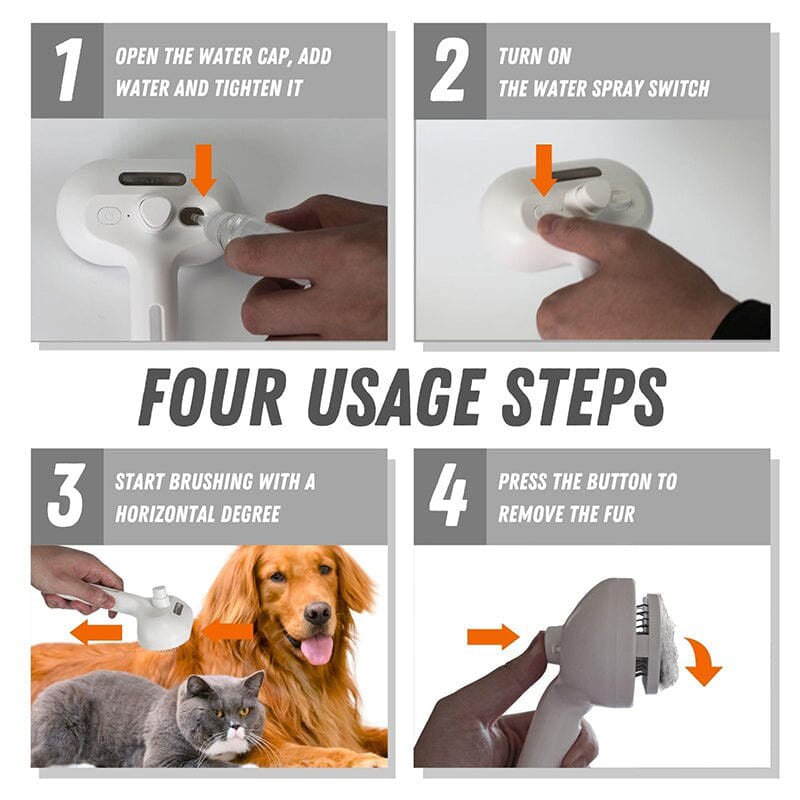 ✨HOT SALE 53% OFF🔥😽🐶Spray Pet Brush