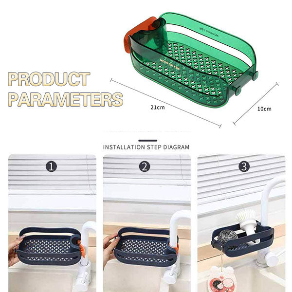 💥HOT SALE💪2 in 1 Home Sink Organizer