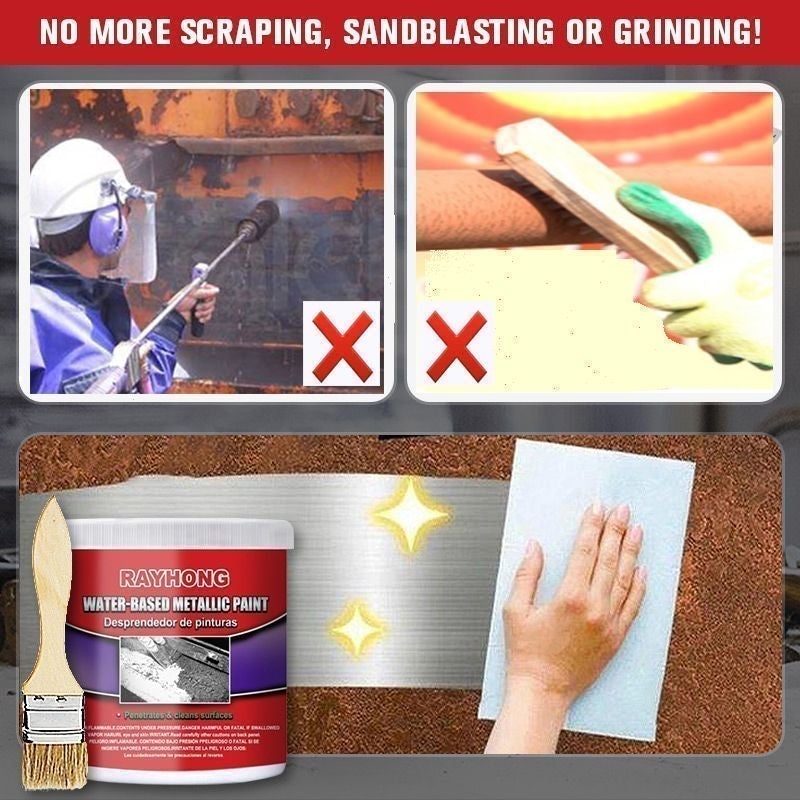 🔥🔥Buy 2 Get 1 Free🔥Water-based Metal Rust Remover