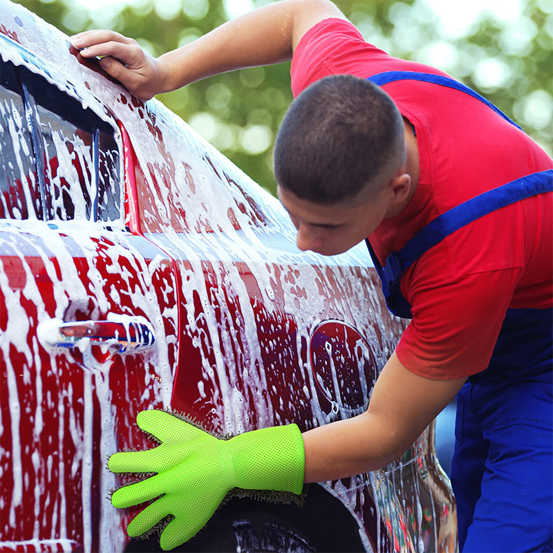 🧤✨Hot Sale49%💚Double Sided Five Finger Car Wash Gloves