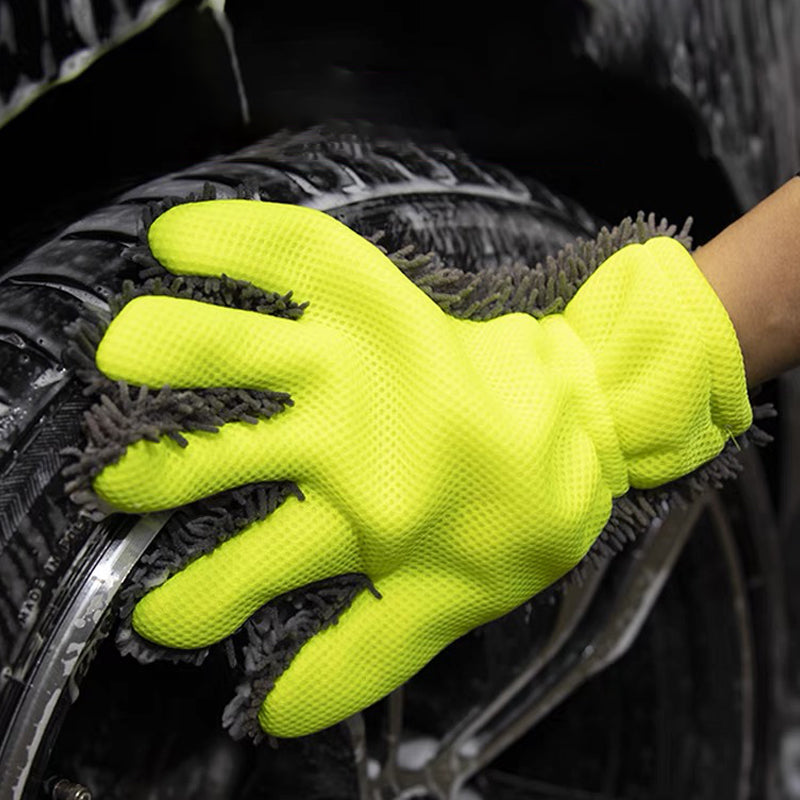 🧤✨Hot Sale49%💚Double Sided Five Finger Car Wash Gloves