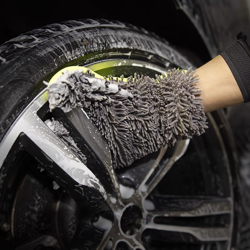 🧤✨Hot Sale49%💚Double Sided Five Finger Car Wash Gloves