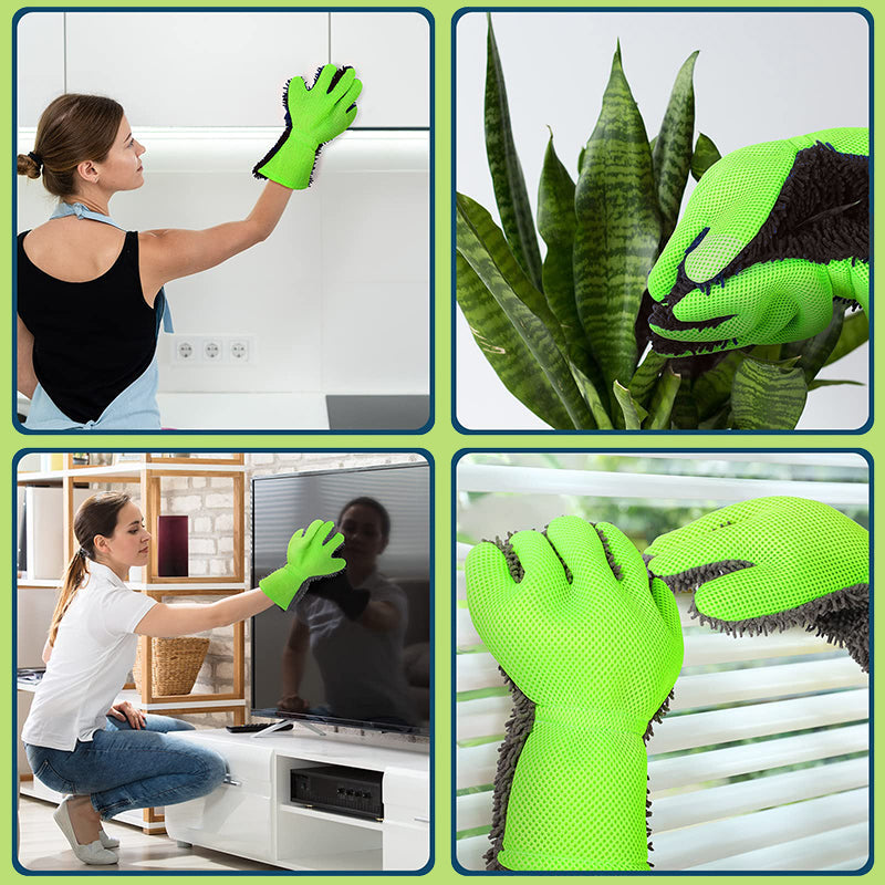 🧤✨Hot Sale49%💚Double Sided Five Finger Car Wash Gloves