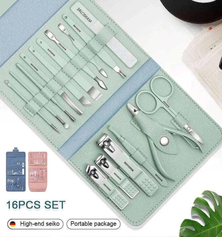 🔥Special Hot Sale 48% OFF🔥 Good-looking Foldable Stainless Steel Nail Clipper Set