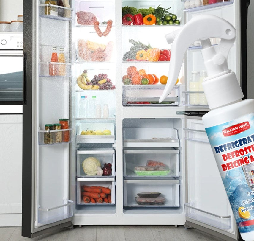 š Last Day Promotion 50% OFF - š§Defrosting Spray for Fridge Freezerš(With free spatula)