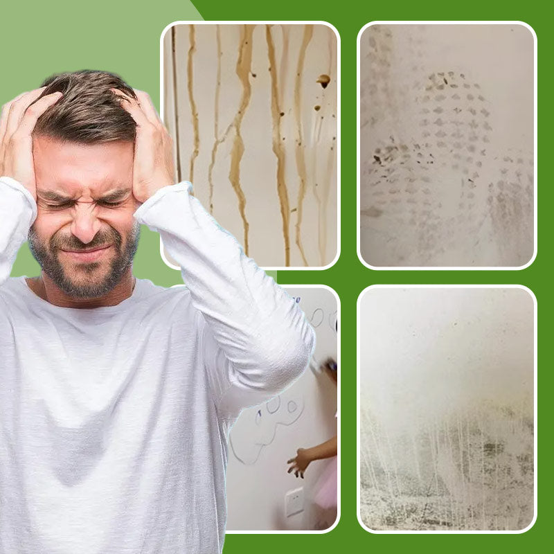 Wall Repair Paint with Built-In Rolling Brush