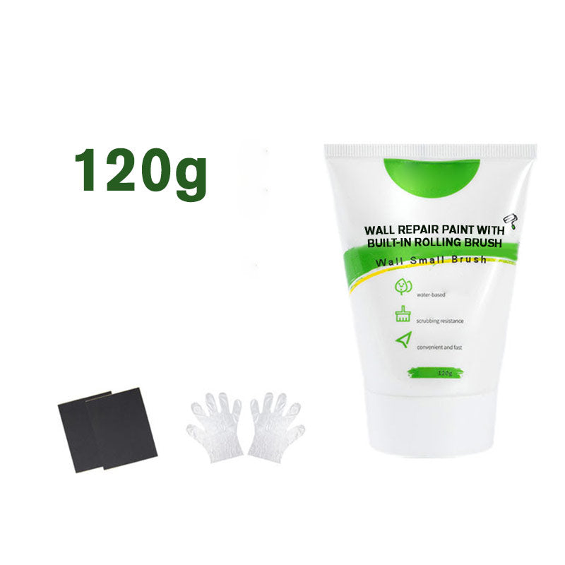 Wall Repair Paint with Built-In Rolling Brush