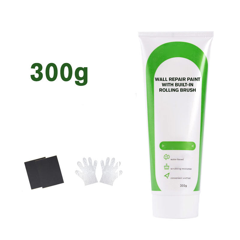 Wall Repair Paint with Built-In Rolling Brush