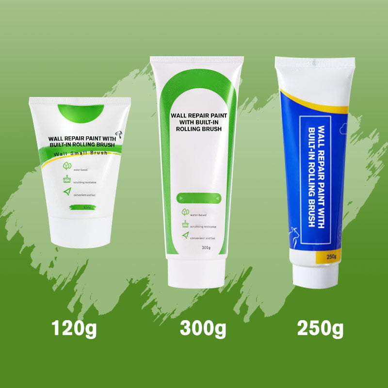 Wall Repair Paint with Built-In Rolling Brush