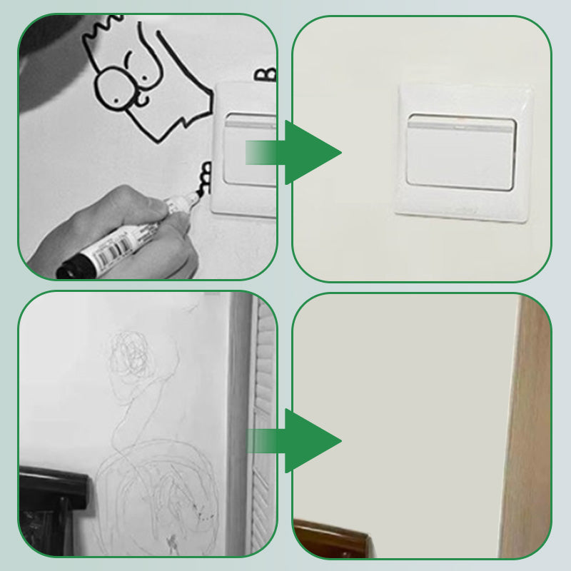 đ„2025 New Releaseđ„Versatile Gentle Formula Wall Cleaning Wax with Sponge
