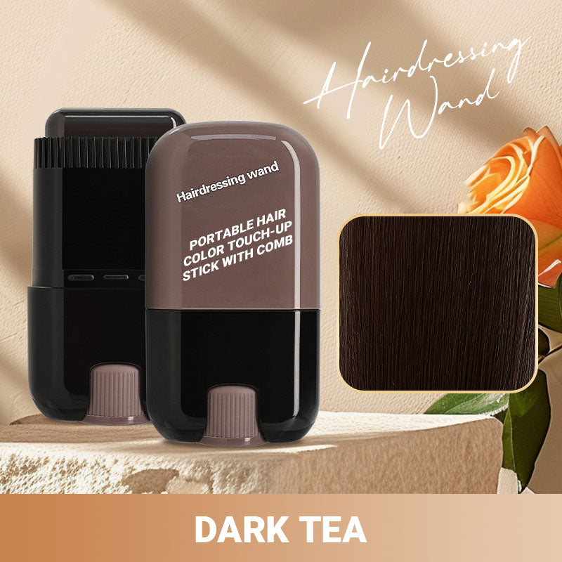 💕Portable Hair Color Touch-Up Stick With Comb