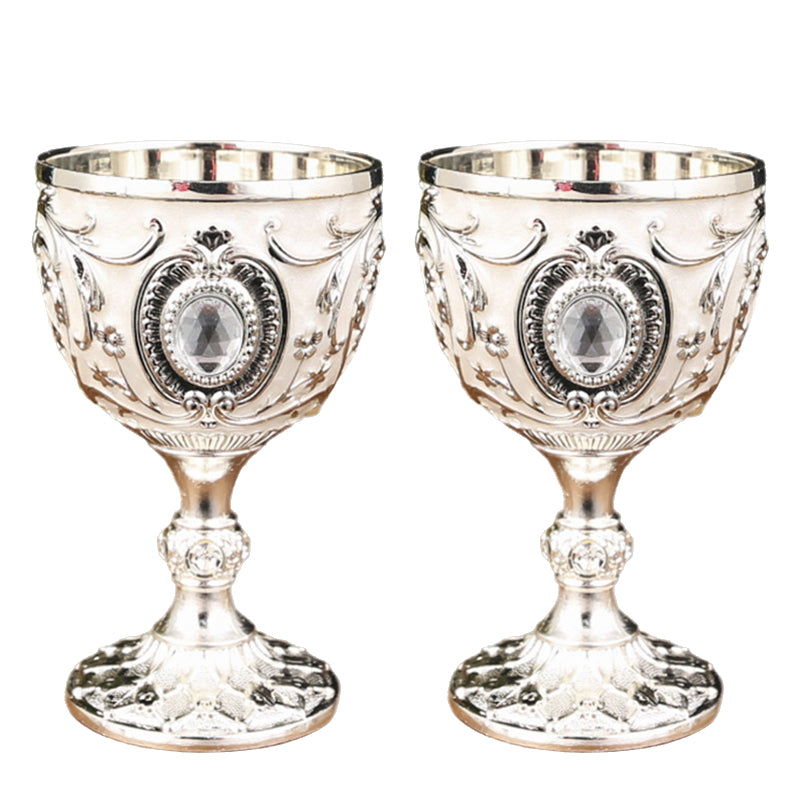 🎁 Exquisite Vintage Engraved Wine Goblet