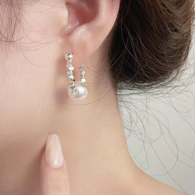 Elegant & Sweet Faux Pearl Earrings
