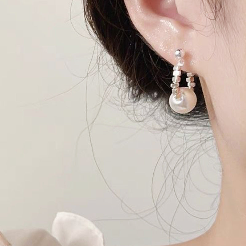 Elegant & Sweet Faux Pearl Earrings