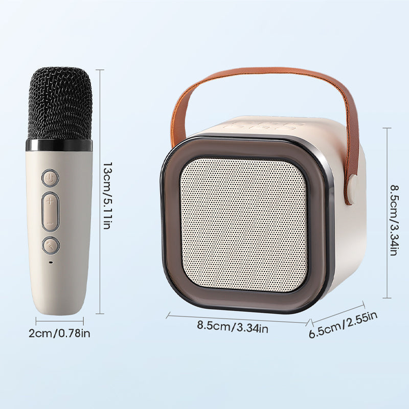 🔥Last Day Promotion 50% OFF -🎁Mini Karaoke Machine with Wireless Microphones