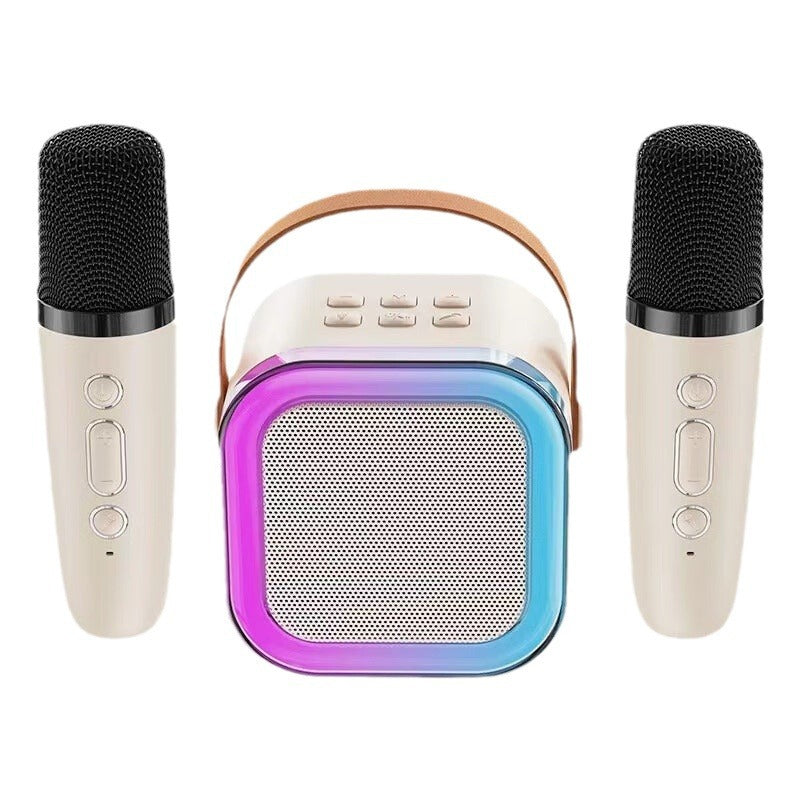 🔥Last Day Promotion 50% OFF -🎁Mini Karaoke Machine with Wireless Microphones