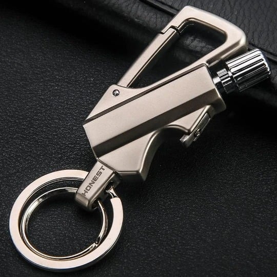🚀 Funny Gadget 🔥 Keychain Flint Fire Starter