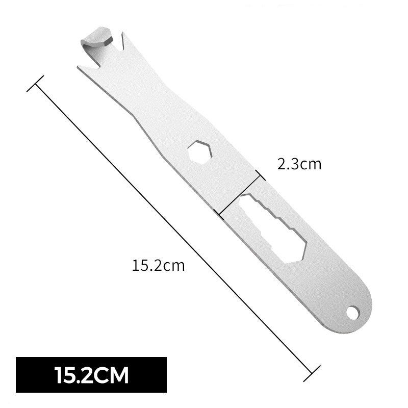 Multifunction Fence Wire Twister for T Post Clip