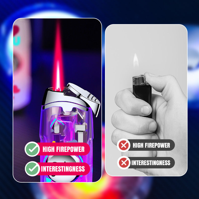 Creative Spinning Gyro Windproof Lighter