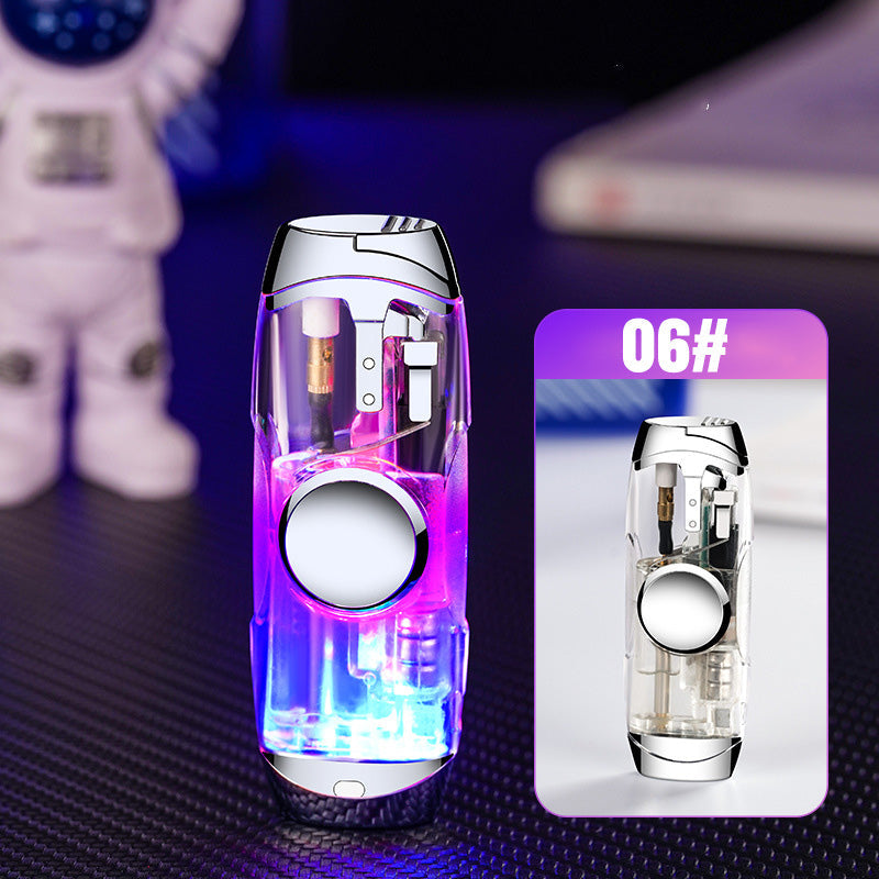 Creative Spinning Gyro Windproof Lighter