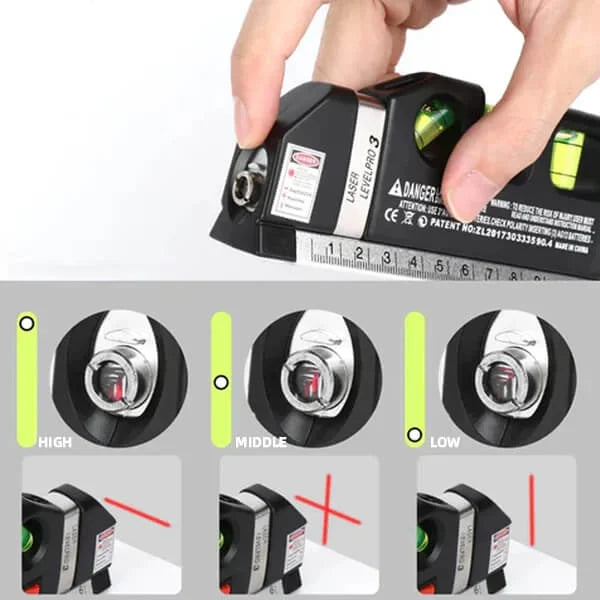 Multi-functional laser level